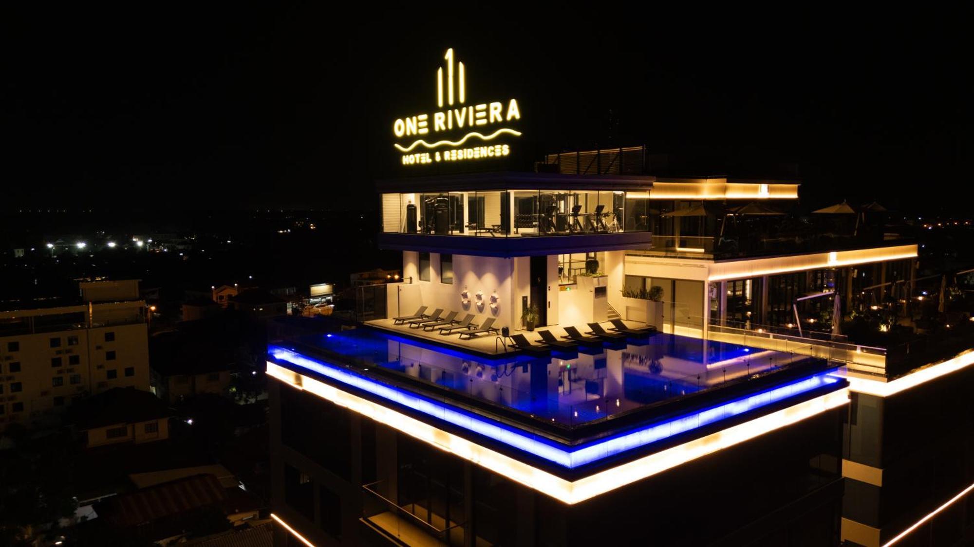 One Riviera Hotel And Residences Ban Souanmone Exterior photo